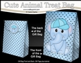 3D Gift Bag Mini Kit - Cute Little Levi Elephant