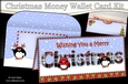 WISHING YOU A MERRY CHRISTMAS Money or Gift Wallet Card Kit