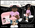 3D On the Shelf Card Kit - Little Ethnic Toddler Deloise is a New Big Sister