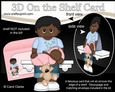 3D On the Shelf Card Kit - Little Ethnic Toddler Adison is a New Big Brother