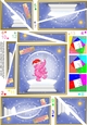 Christmas Snowglobe Twisted Spiral Side Stacker - Cute Elephant