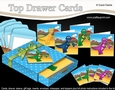 3D Top Drawer Cards Bumper Kit - Cute Dinosaurs Rampardos, Geico, Bobosaur & Lizzy