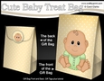 3D Gift Bag Mini Kit - Cute Little Ethnic Baby Deepu