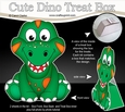 3D Cute Dino Treat Box Gift Set Mini Kit - Cute Little Rampardos Dino