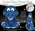 3D Cute Dino Treat Box Gift Set Mini Kit - Cute Little Geico Dino