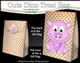 3D Gift Bag Mini Kit - Cute Little Denise Dino