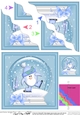Christmas Cute Penguin Snowglobe Wavy Corner Stacker