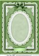 A4 Pearls, Lace and Ribbon Plain Card Base