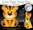 3D Cute Cat Treat Box Gift Set Mini Kit - Cute Little Tinker Tiger