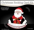 3D Shaped Rocking Christmas Card Mini Kit - Santa has Xmas Presents
