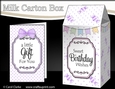 3D Sweet Treats Milk Carton Treat Box Mini Kit