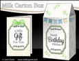 3D Sweet Treats Milk Carton Treat Box Mini Kit