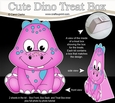 3D Cute Dino Treat Box Gift Set Mini Kit - Cute Little Dana Dino