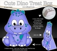 3D Cute Dino Treat Box Gift Set Mini Kit - Cute Little Darla Dino