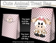 3D Gift Bag Mini Kit -  Cute Little Milly Moo Cow