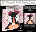 3D Shaped No-Hole Fold Back Mini Kit - Cute Little Puffin Minnow