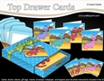 3D Top Drawer Cards Bumper Kit - Cute Dinosaurs Smileysaur, Lizard, Sharptooth & Angar
