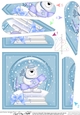 Ben Polar Bear - Christmas Snowglobe Fan Pyramage Topper