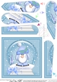 Cute Penguin - Christmas Snowglobe Fan Pyramage Topper