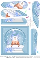 Cute Penguin - Christmas Snowglobe Fan Pyramage Topper