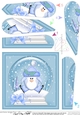 Cute Penguin - Christmas Snowglobe Fan Pyramage Topper