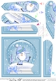Cute Penguin - Christmas Snowglobe Fan Pyramage Topper