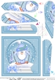 Cute Penguin - Christmas Snowglobe Fan Pyramage Topper