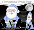 3D Christmas Treat Box Mini Kit - Santa has Xmas Presents