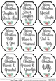 3D Christmas Greetings Sentiment Sheet