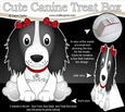 3D Cute Canine Treat Box Gift Set Mini Kit - Little Springer Spaniel Dog Ludo