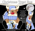 3D Christmas Treat Box Gift Set Mini Kit - Rudolph has Presents