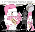 3D Christmas Treat Box Gift Set Mini Kit - Snowman Oli Wants it to Snow