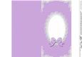 Dl Pearls and Lace Card Front or Insert