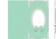 Dl Pearls and Lace Card Front or Insert
