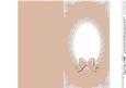 Dl Pearls and Lace Card Front or Insert