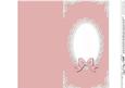 Dl Pearls and Lace Card Front or Insert