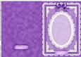 A5 Pearls, Lace and Ribbon Plain Card Base