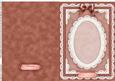 A5 Pearls, Lace and Ribbon Plain Card Base