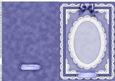A5 Pearls, Lace and Ribbon Plain Card Base