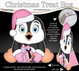 3D Christmas Treat Box Gift Set Mini Kit - Pip Penguin has Xmas Presents