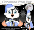 3D Christmas Treat Box Gift Set Mini Kit - Pip Penguin has Xmas Presents