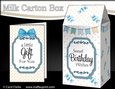 3D Sweet Treats Milk Carton Treat Box Mini Kit