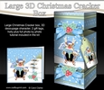 3D Large Christmas Cracker Box - Rudolph is Sledging