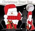 3D Christmas Treat Box Gift Set Mini Kit - Snowman Oli has Xmas Presents