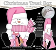 3D Christmas Treat Box Gift Set Mini Kit - Snowman Oli has Xmas Presents