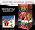3D Large Christmas Cracker Box - Little Rusty Dog