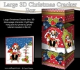 3D Large Christmas Cracker Box - Little Boxer Dog