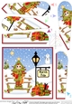 Christmas Fancy Dress is at the North Pole Fan Pyramage Topper