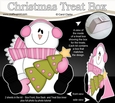 3D Christmas Treat Box Gift Set Mini Kit - Snowman Rio has an Xmas Tree