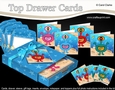 3D Top Drawer Cards Bumper Kit - Cute Aliens - Qoep, Uroe, Feyo, Bugi
